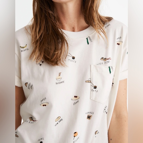 MADEWELL
Food Culture Easy Crop Pocket Tee - Picture 1 of 10